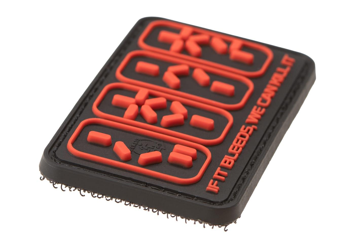 JTG If It Bleeds, We Can Kill It Rubber Patch JTG
