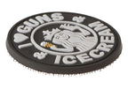 JTG I Love Guns and Ice Cream Rubber Patch JTG