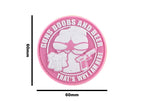JTG Guns Boobs and Beer Rubber Patch JTG