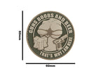 JTG Guns Boobs and Beer Rubber Patch JTG
