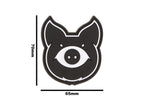 JTG MonsterPig Rubber Patch JTG