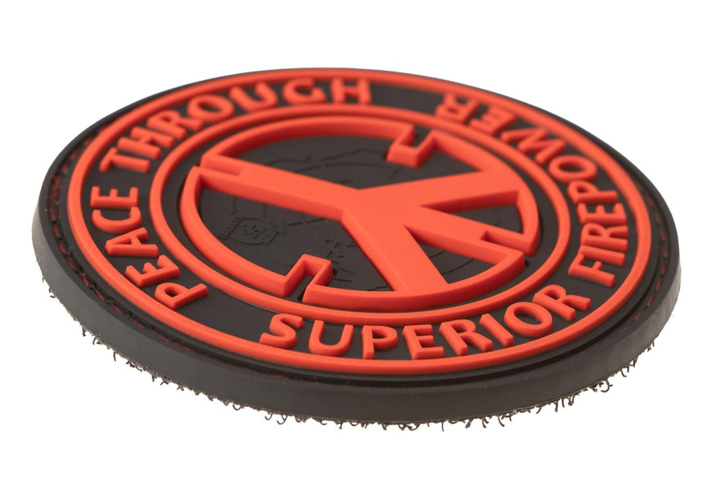 JTG Peace Through Superior Firepower Rubber Patch JTG