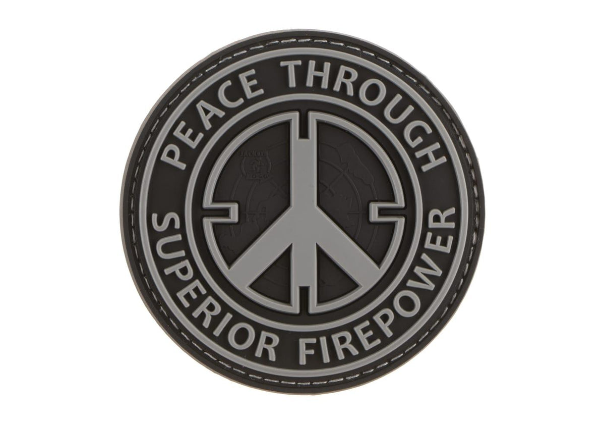 JTG Peace Through Superior Firepower Rubber Patch JTG