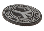 JTG Peace Through Superior Firepower Rubber Patch JTG