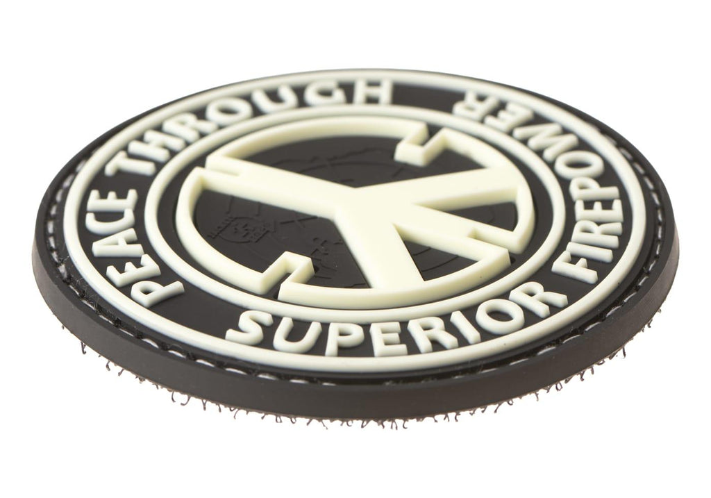 JTG Peace Through Superior Firepower Rubber Patch JTG