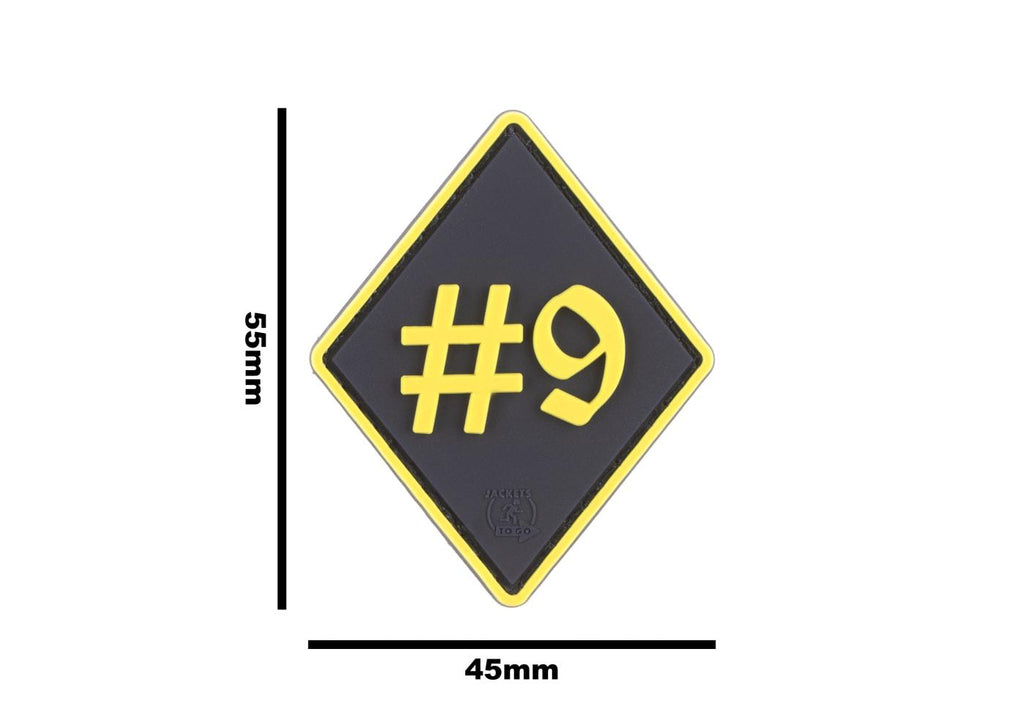 JTG Rule #9 Rubber Patch JTG