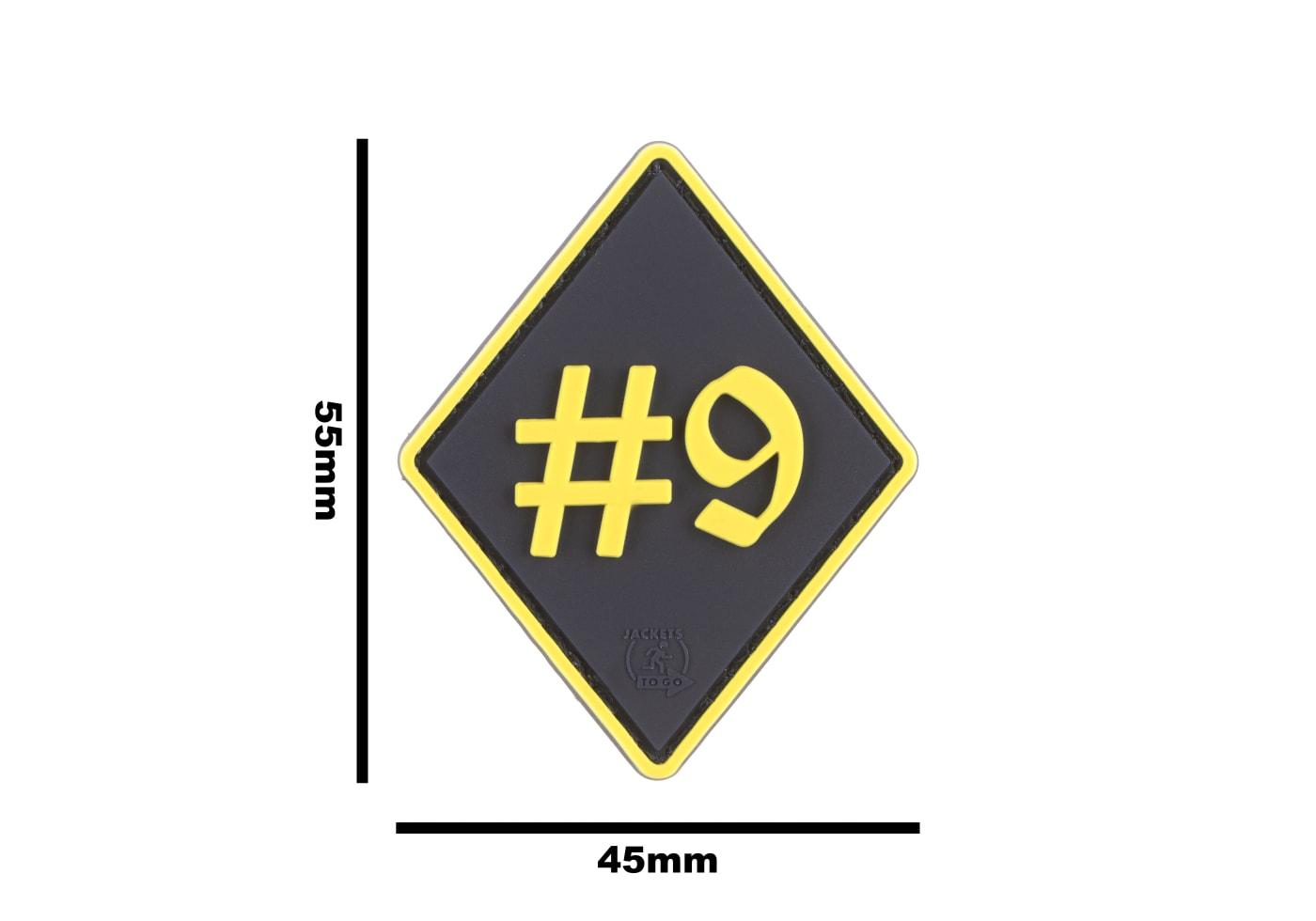 JTG Rule #9 Rubber Patch JTG