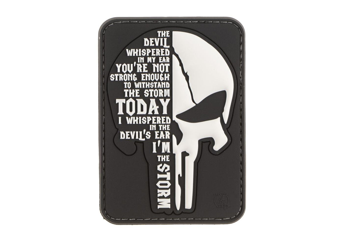 JTG I Am The Storm Rubber Patch