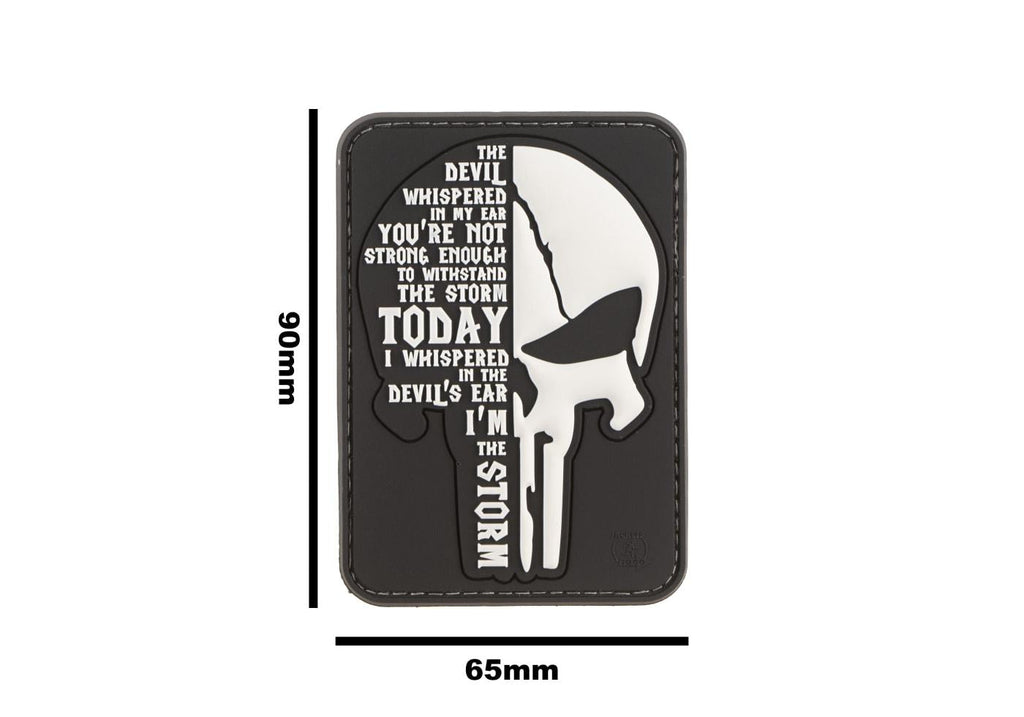 JTG I Am The Storm Rubber Patch JTG