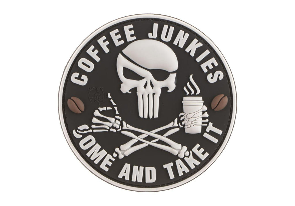 JTG Coffee Junkies Rubber Patch