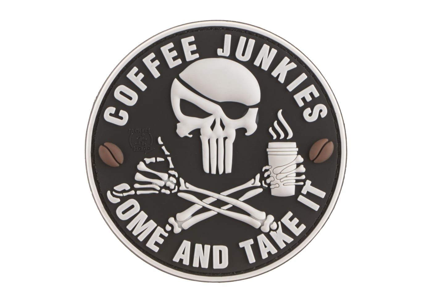 JTG Coffee Junkies Rubber Patch