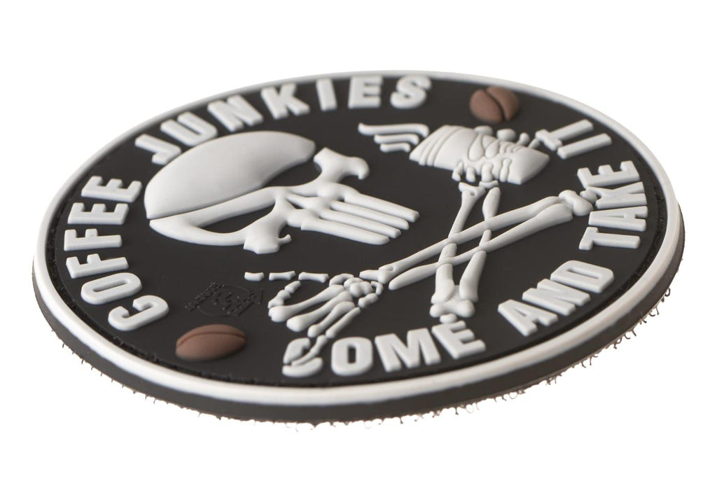JTG Coffee Junkies Rubber Patch JTG