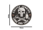 JTG Coffee Junkies Rubber Patch JTG