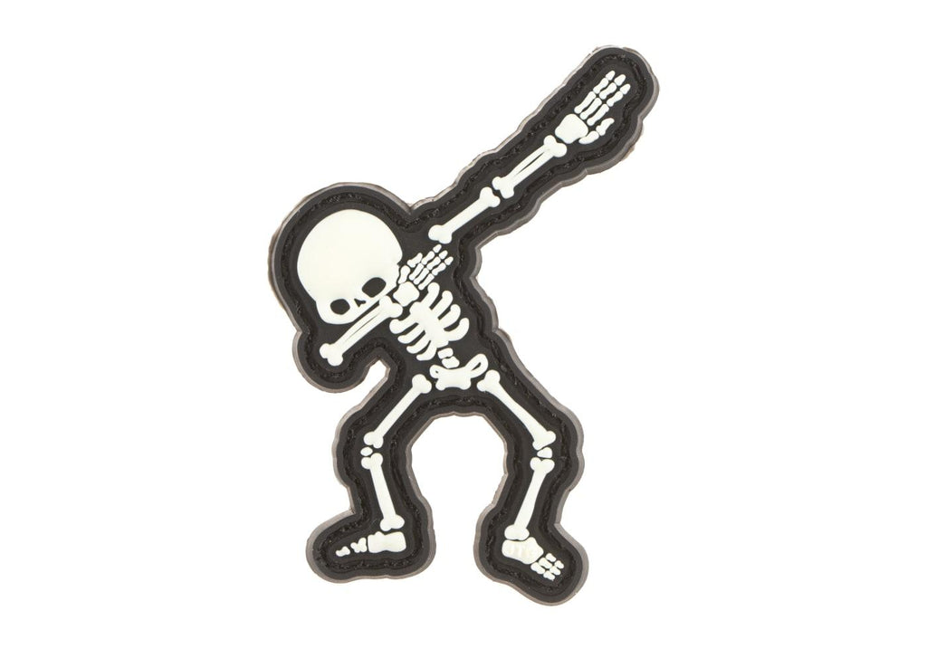 JTG Dabbing Skeleton Rubber Patch