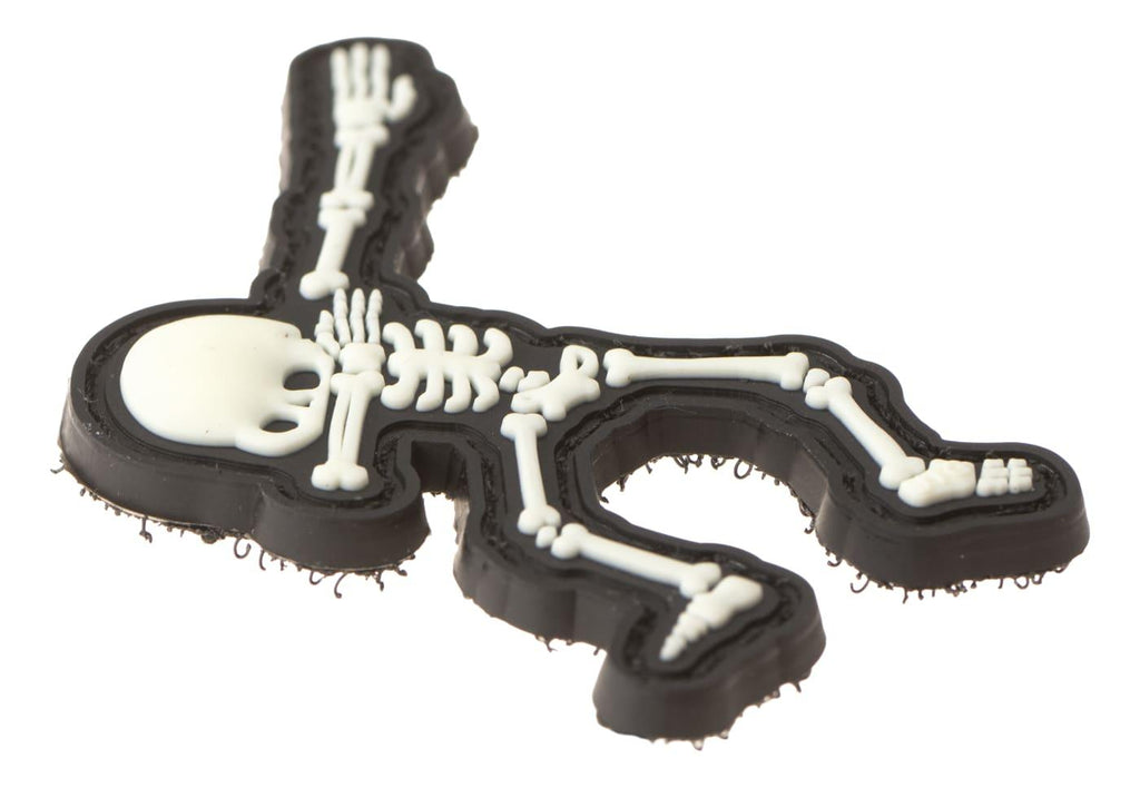 JTG Dabbing Skeleton Rubber Patch JTG