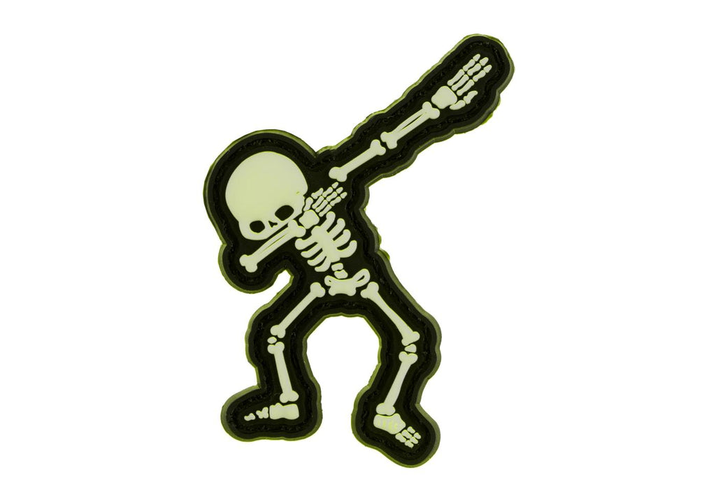 JTG Dabbing Skeleton Rubber Patch JTG
