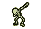 JTG Dabbing Skeleton Rubber Patch JTG