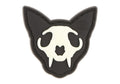 JTG Micro Nightmare Skull Cat Rubber Patch No. 2