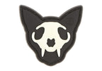 JTG Micro Nightmare Skull Cat Rubber Patch No. 2