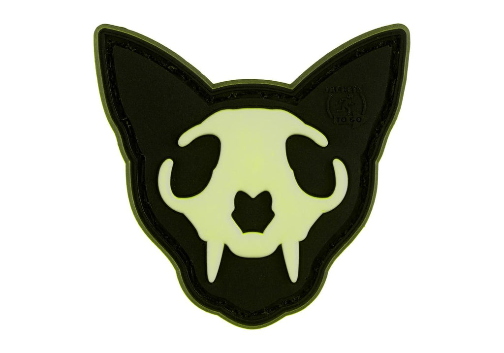 JTG Micro Nightmare Skull Cat Rubber Patch No. 2 JTG