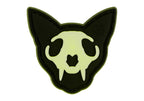 JTG Micro Nightmare Skull Cat Rubber Patch No. 2 JTG