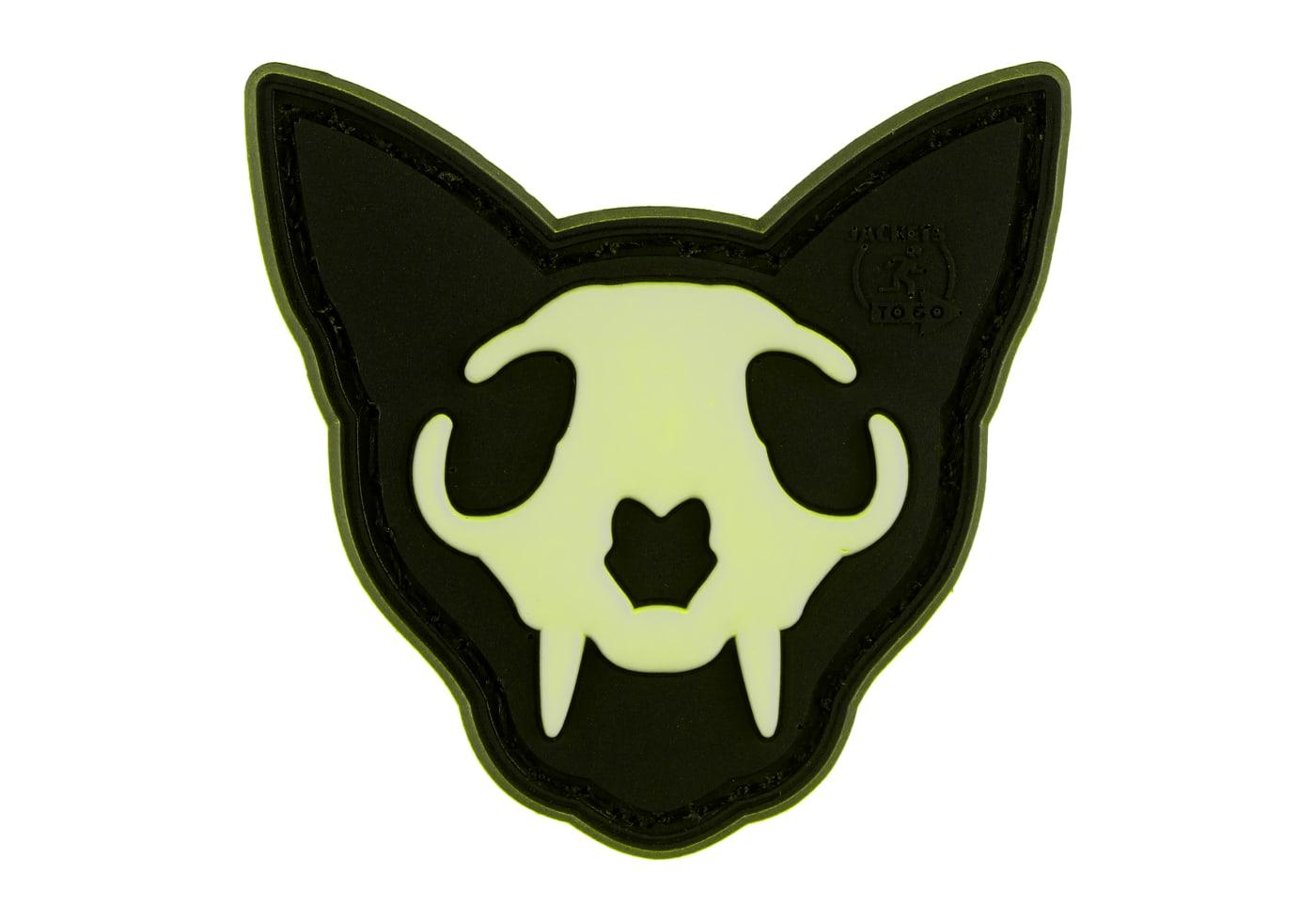JTG Micro Nightmare Skull Cat Rubber Patch No. 2 JTG