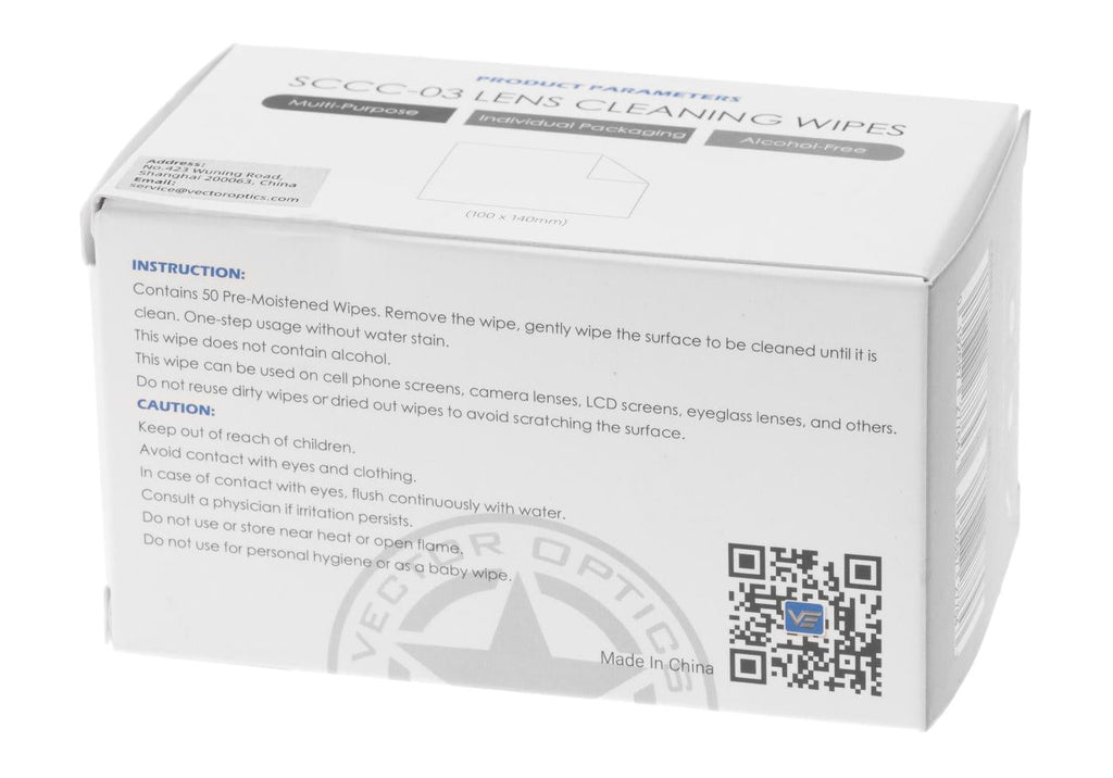 Vector Optics Lens Cleaning Wipes Vector Optics