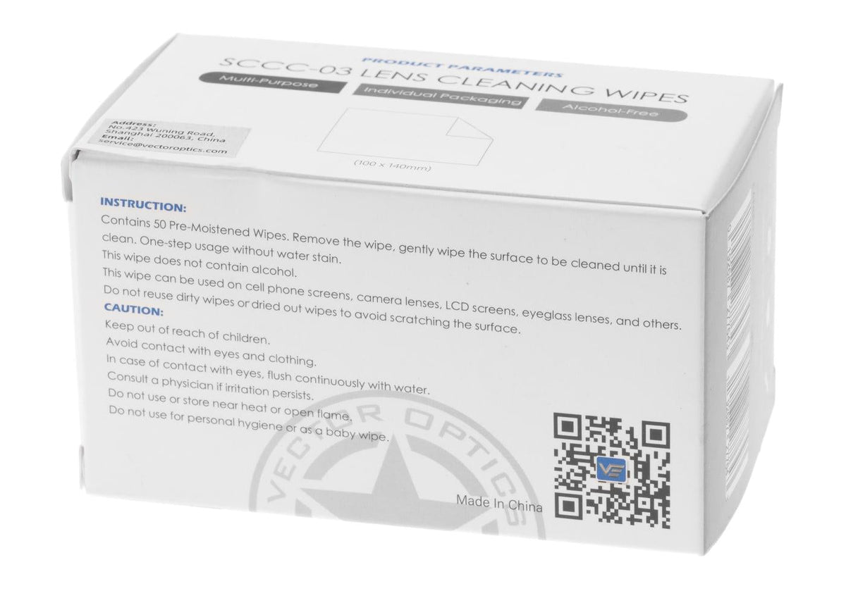 Vector Optics Lens Cleaning Wipes Vector Optics