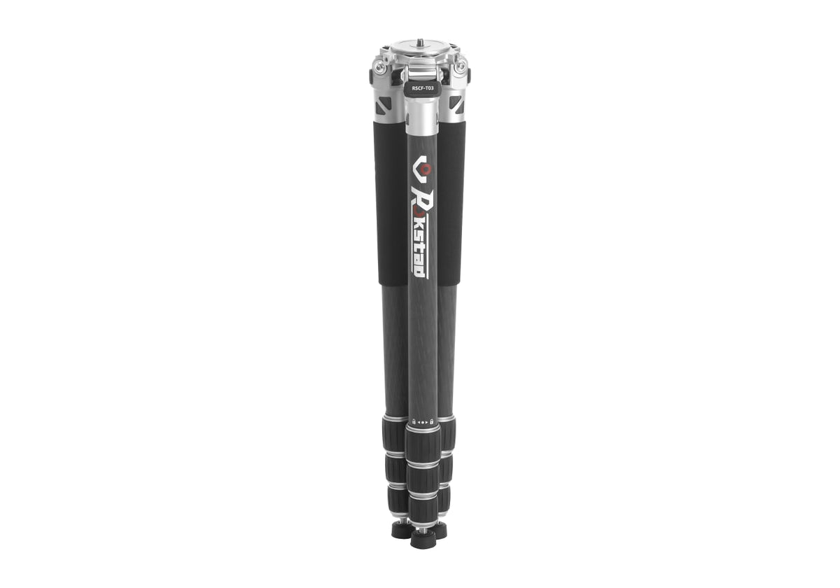 RokStad Tauron Ground Tripod - trépied carbone à tête rotative 360° - Black
