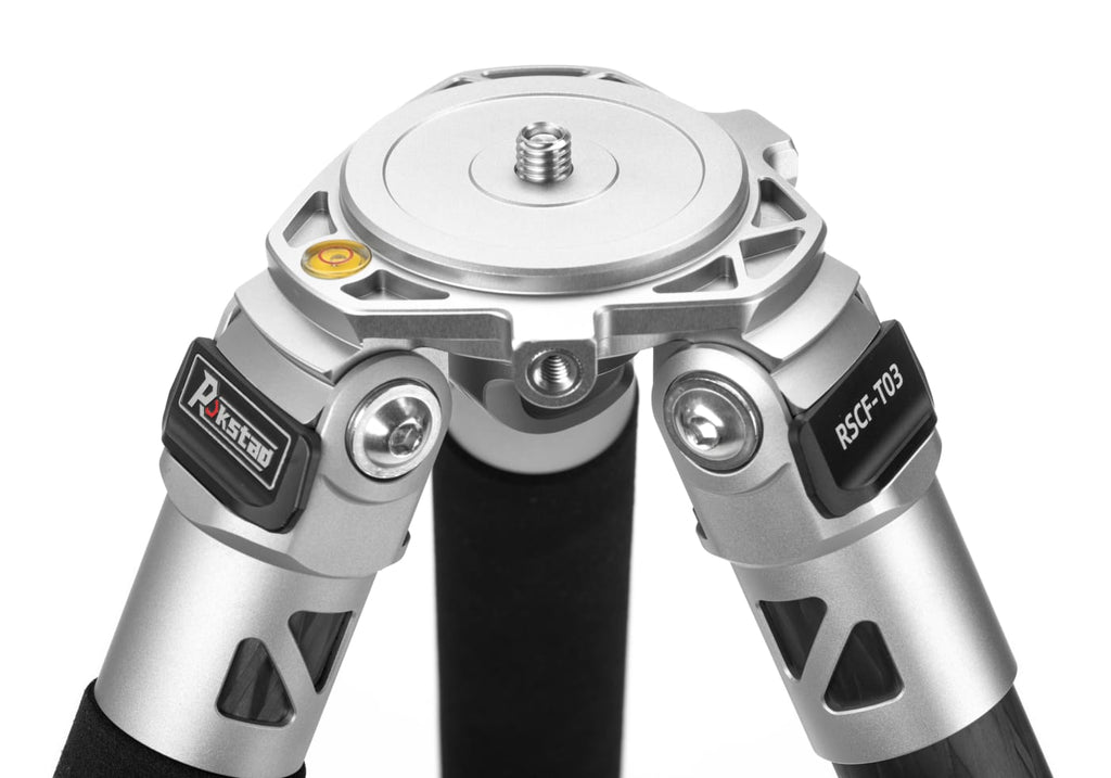 RokStad Tauron Ground Tripod - trépied carbone à tête rotative 360° - Black