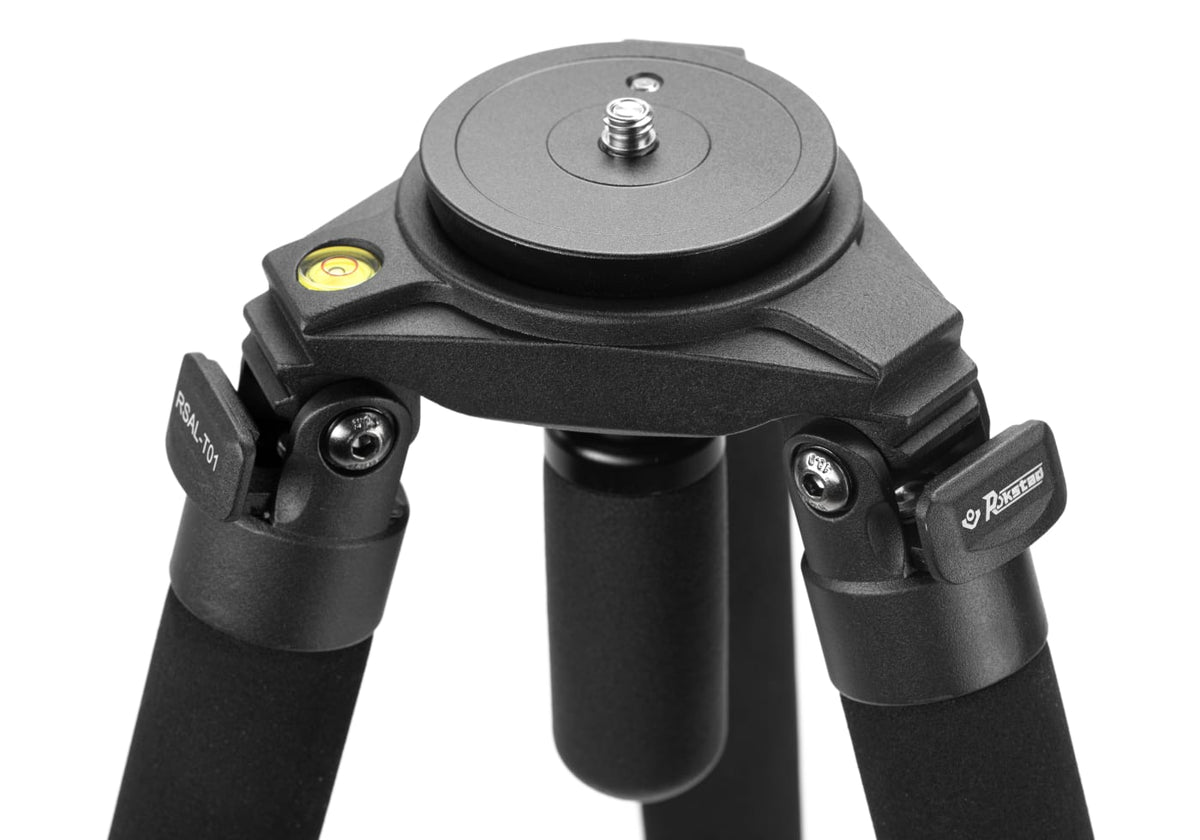 RokStad FLA Ground Tripod - trépied aluminium de tir et d'optique, 178 cm - Black