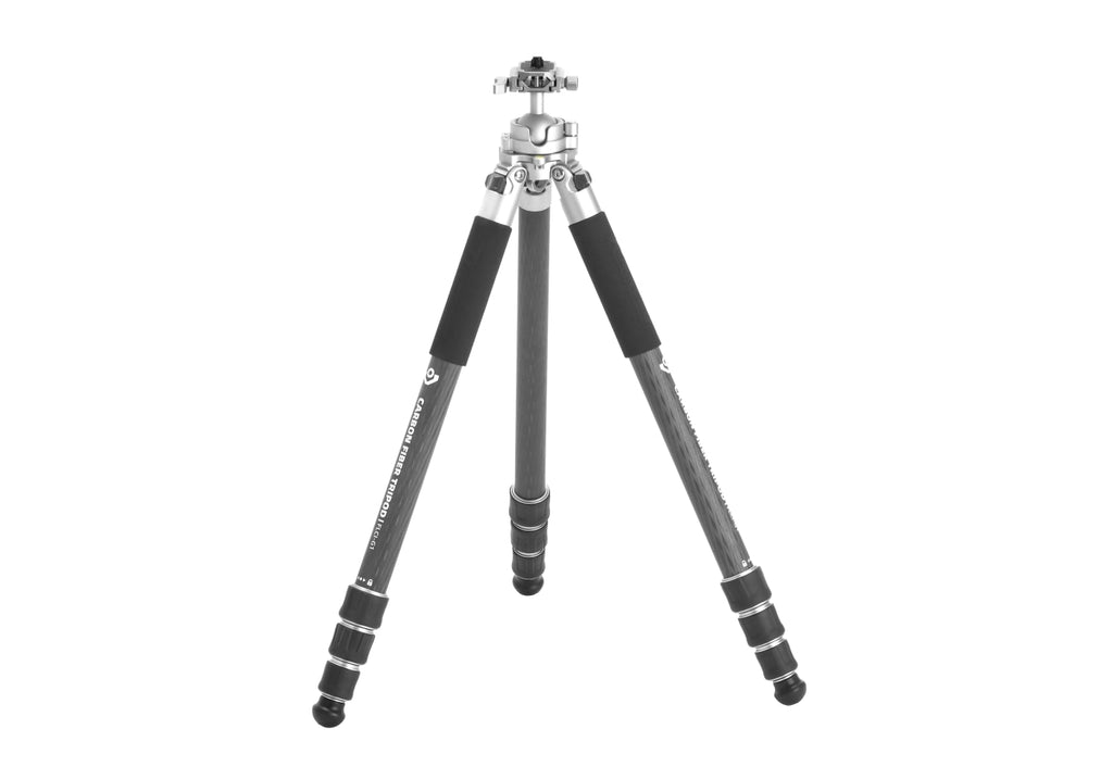 RokStad FLC Carbon Fiber Ground Tripod - trépied carbone à rotule intégrée - Black