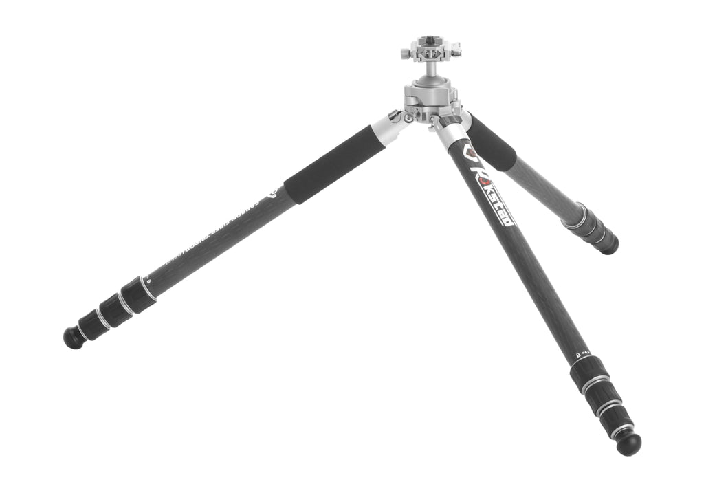 RokStad FLC Carbon Fiber Ground Tripod - trépied carbone à rotule intégrée - Black