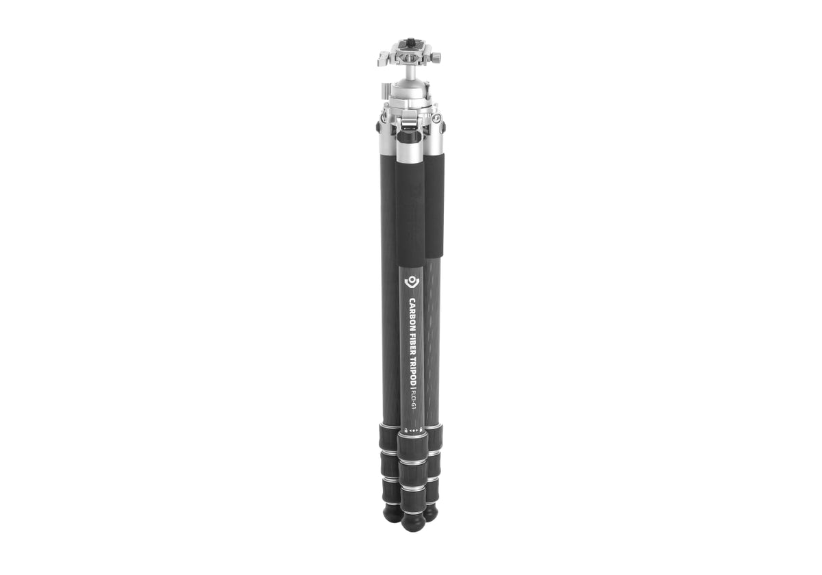 RokStad FLC Carbon Fiber Ground Tripod - trépied carbone à rotule intégrée - Black