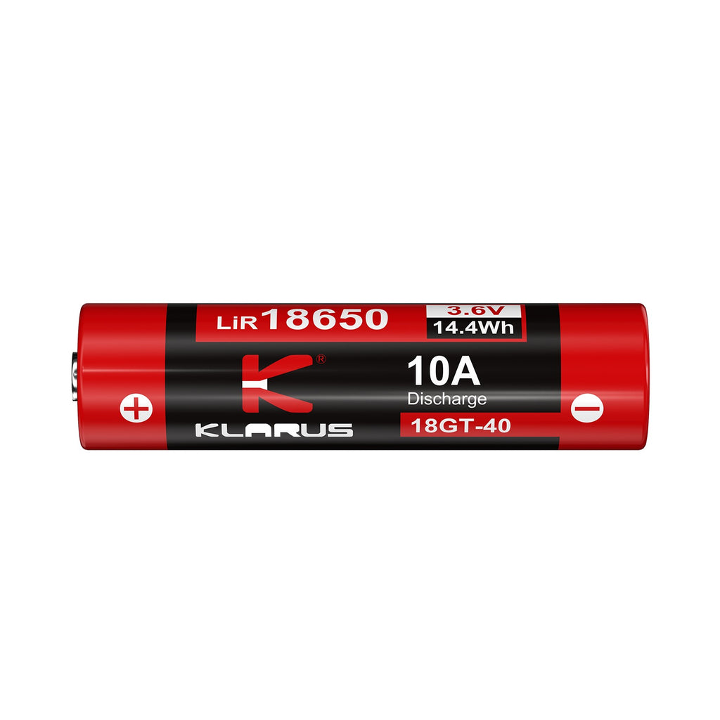 Klarus High Performance 18650 Battery 4000mAh 3.6V