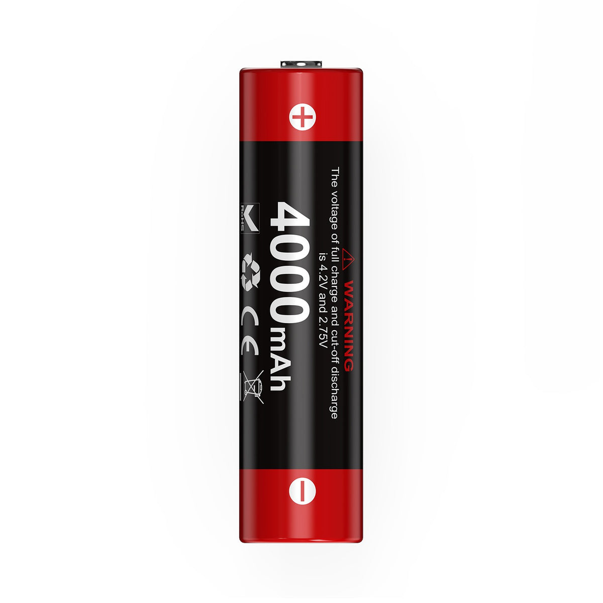 Klarus High Performance 18650 Battery 4000mAh 3.6V