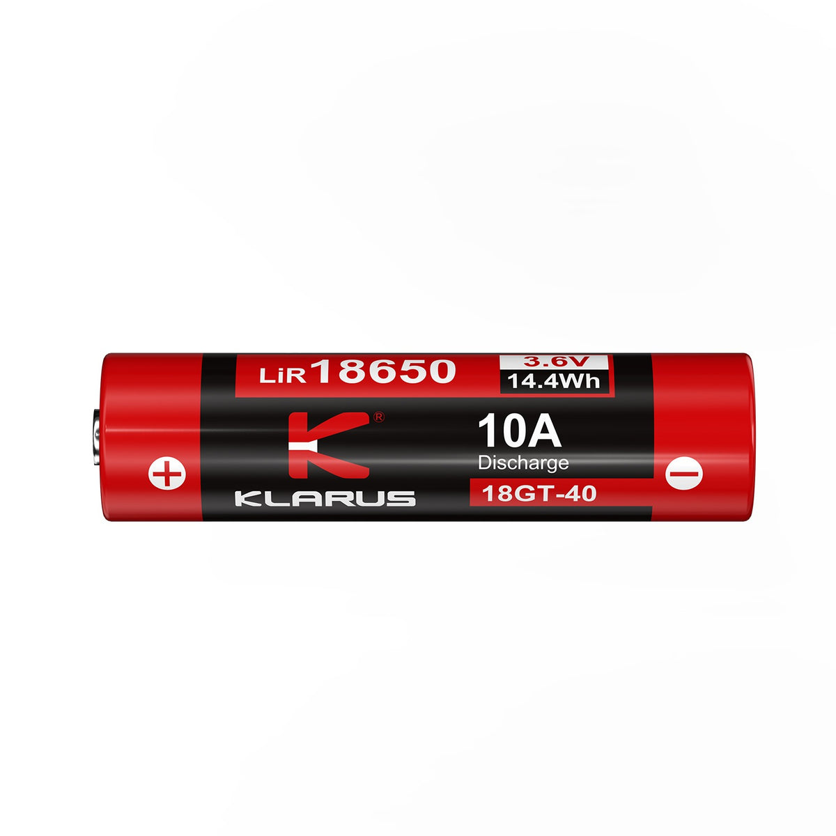 Klarus High Performance 18650 Battery 4000mAh 3.6V