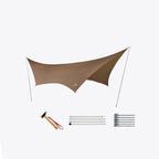 Kit tarp Snow Peak HD Hexa Tarp Pro Set