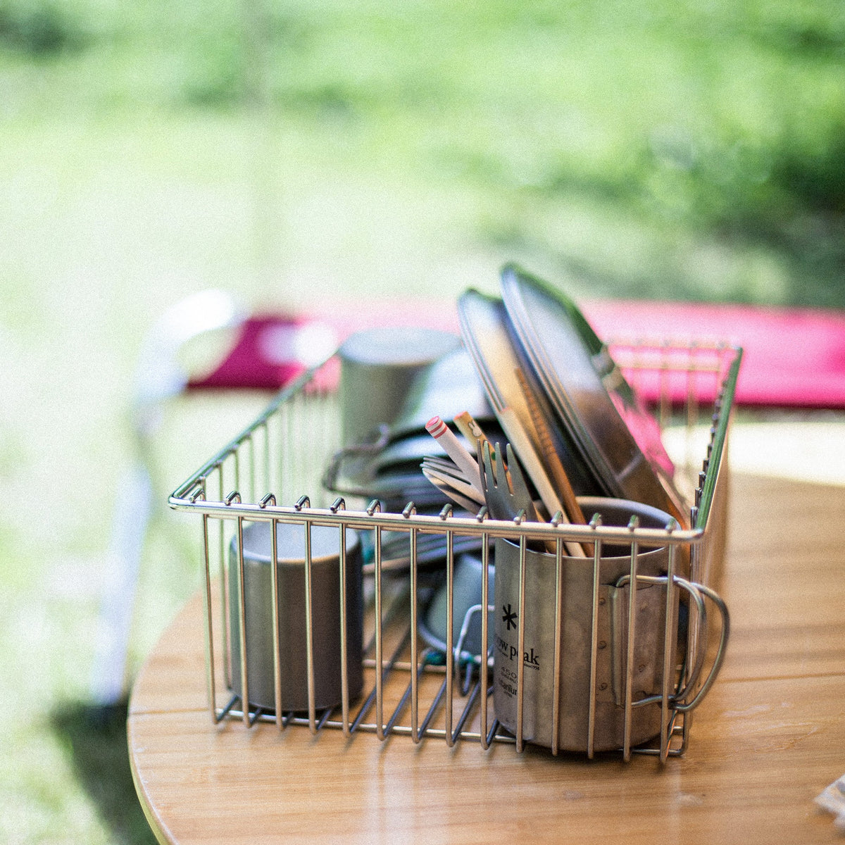 Bac en grillage Snow Peak Mesh Tray 1 Unit
