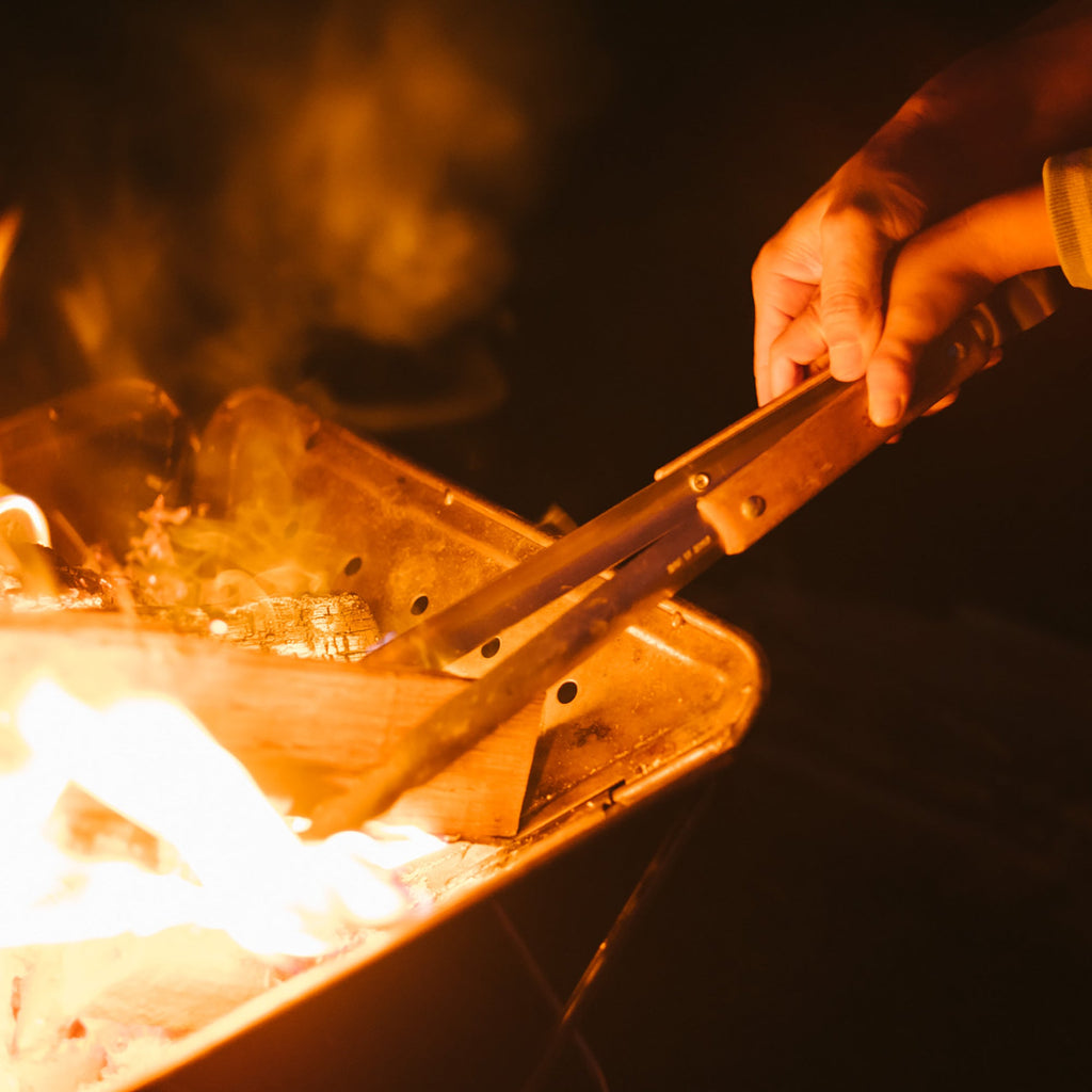 Pince à feu inox Snow Peak Fire Tongs