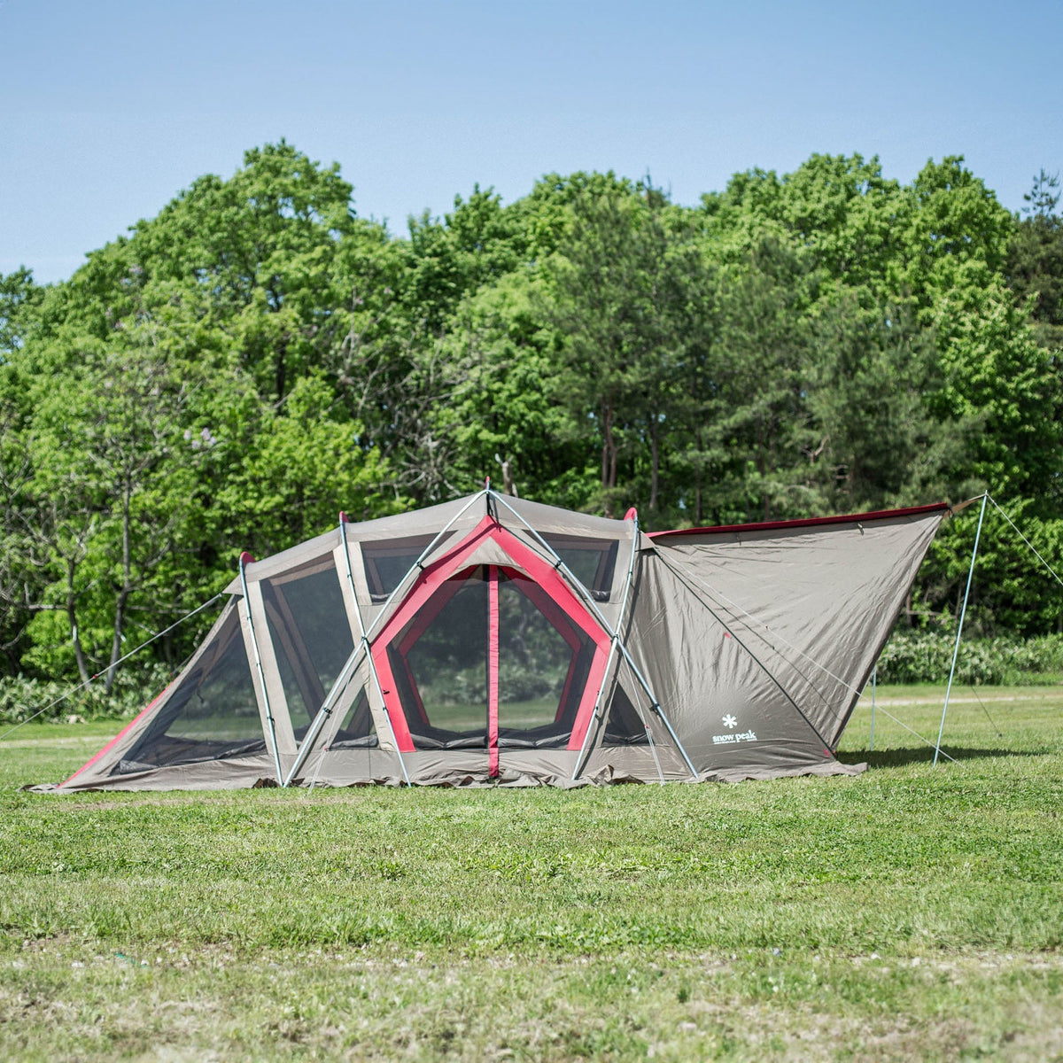 Tente tunnel Snow Peak Living Shell Long Pro.