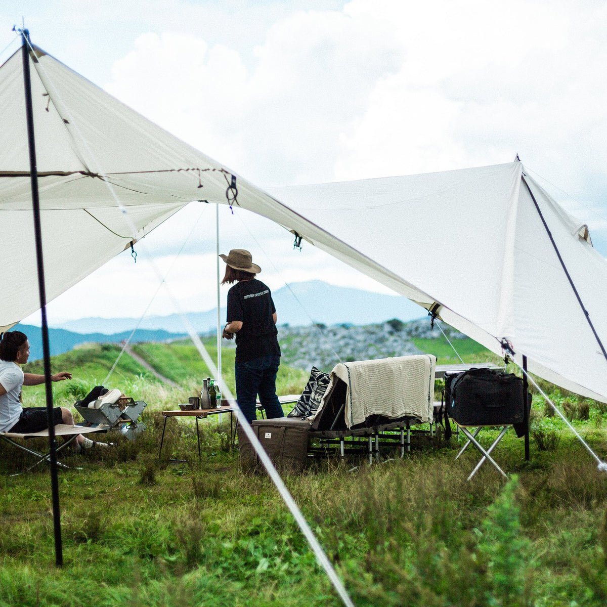 Abri tarp Snow Peak Land Station