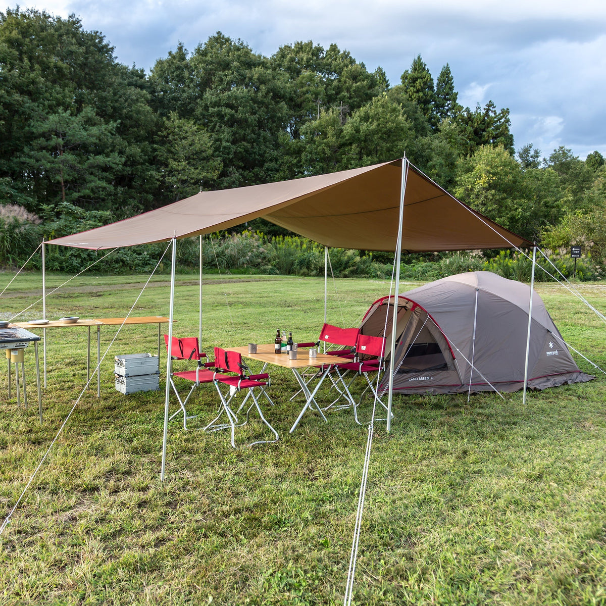 Tarp rectangulaire Snow Peak Recta Tarp HD