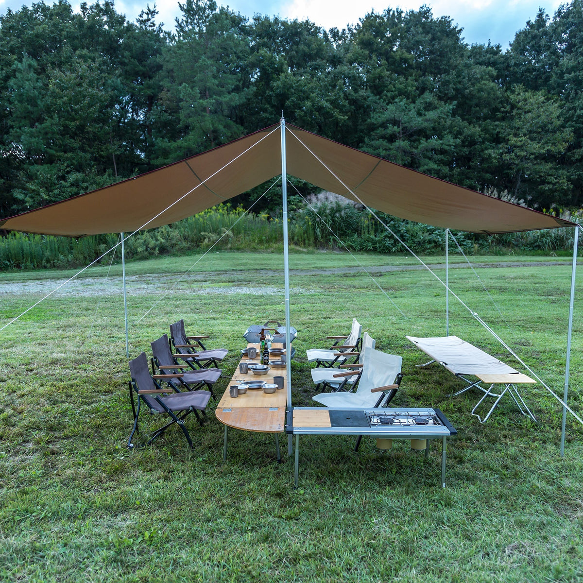 Tarp rectangulaire Snow Peak Recta Tarp HD