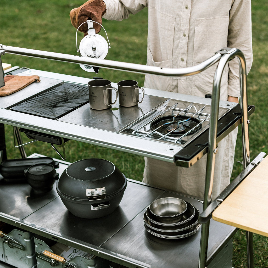 Table de cuisine inox Snow Peak Stainless Kitchen Table