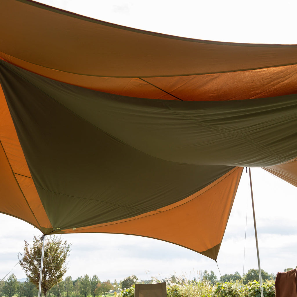 Toit ignifugé Snow Peak Takibi Inner Roof pour Hexa Evo Pro.