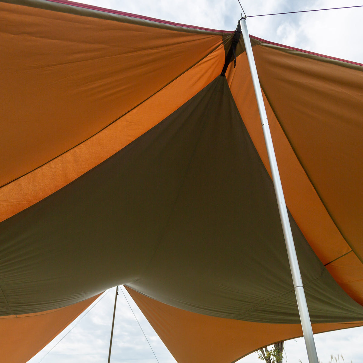 Toit ignifugé Snow Peak Takibi Inner Roof pour Hexa Evo Pro.