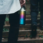 Bouteille Aurora en Titanium 800 Rainbow Snow Peak