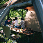 Abri familial Snow Peak Land Nest Shelter Ivory