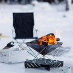 Support Snow Peak Base Plate Stand (L/M) pour foyer
